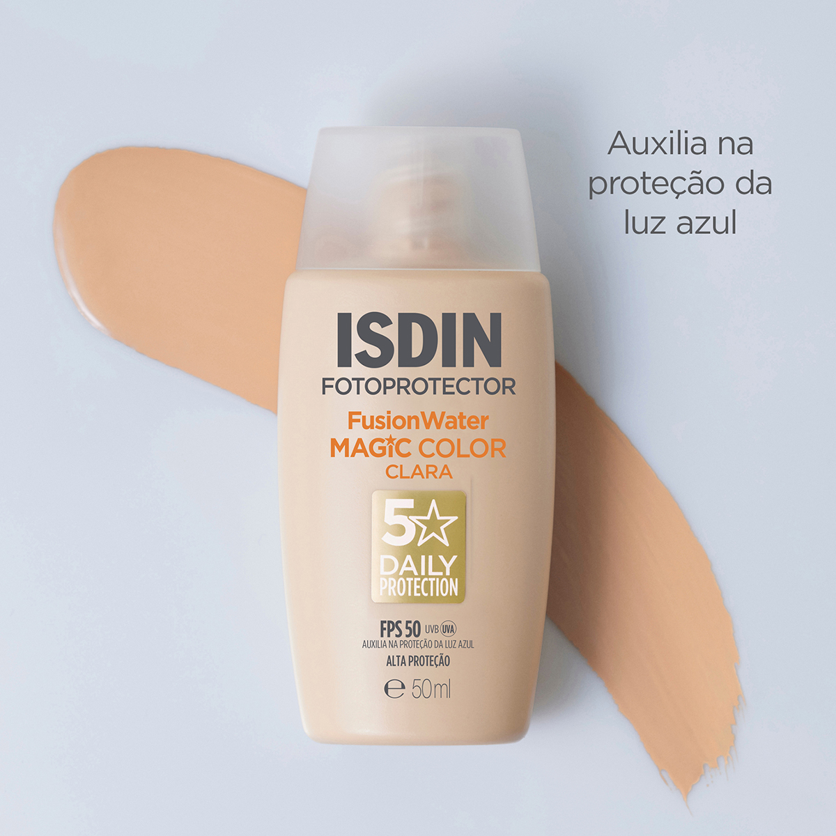 Isdin Mat Color Fotoprotector ISDIN Fusion Water MAGIC Color Clara FPS 50 | ISDIN
