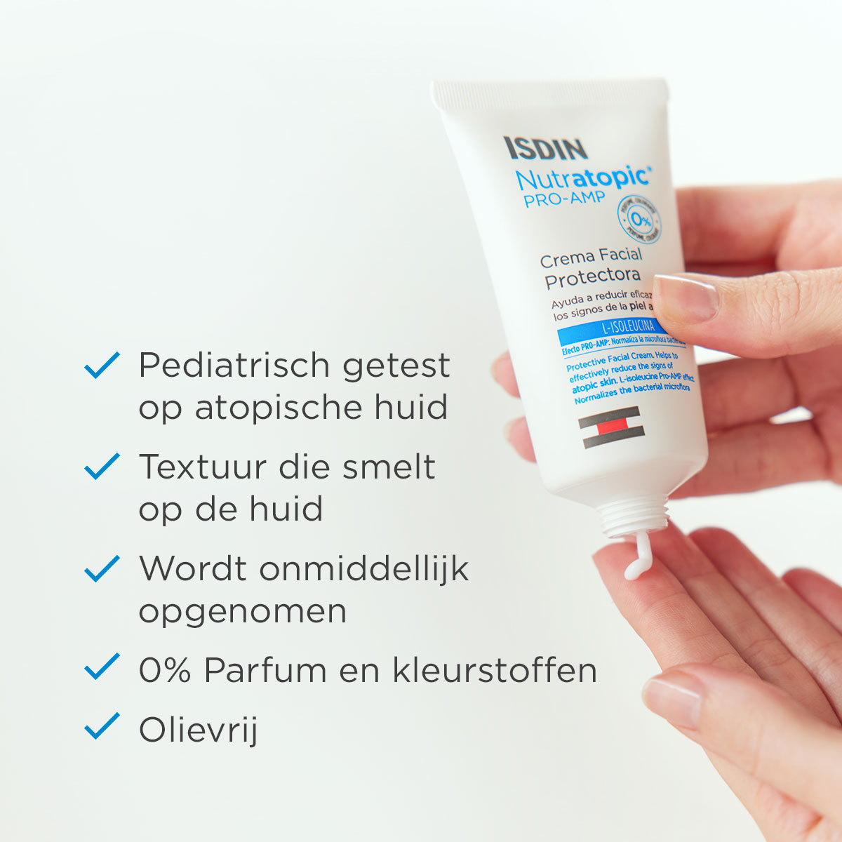 Nutratopic Pro-AMP Gezichtscrème Atopische huid