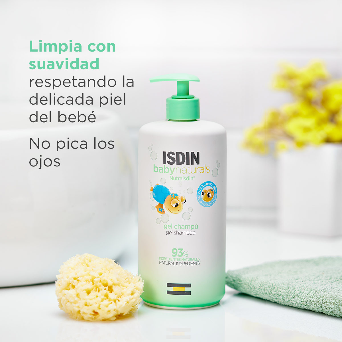 Isdin Baby Naturals Duo Gel Champu 750 Ml 405 - Comprar ahora.