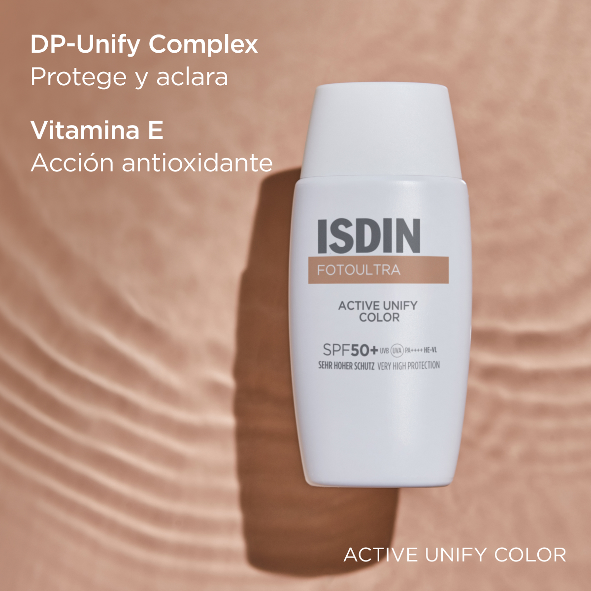 Active Protector Solar Fotoultra 100 Active Unify COLOR SPF 50+ | ISDIN