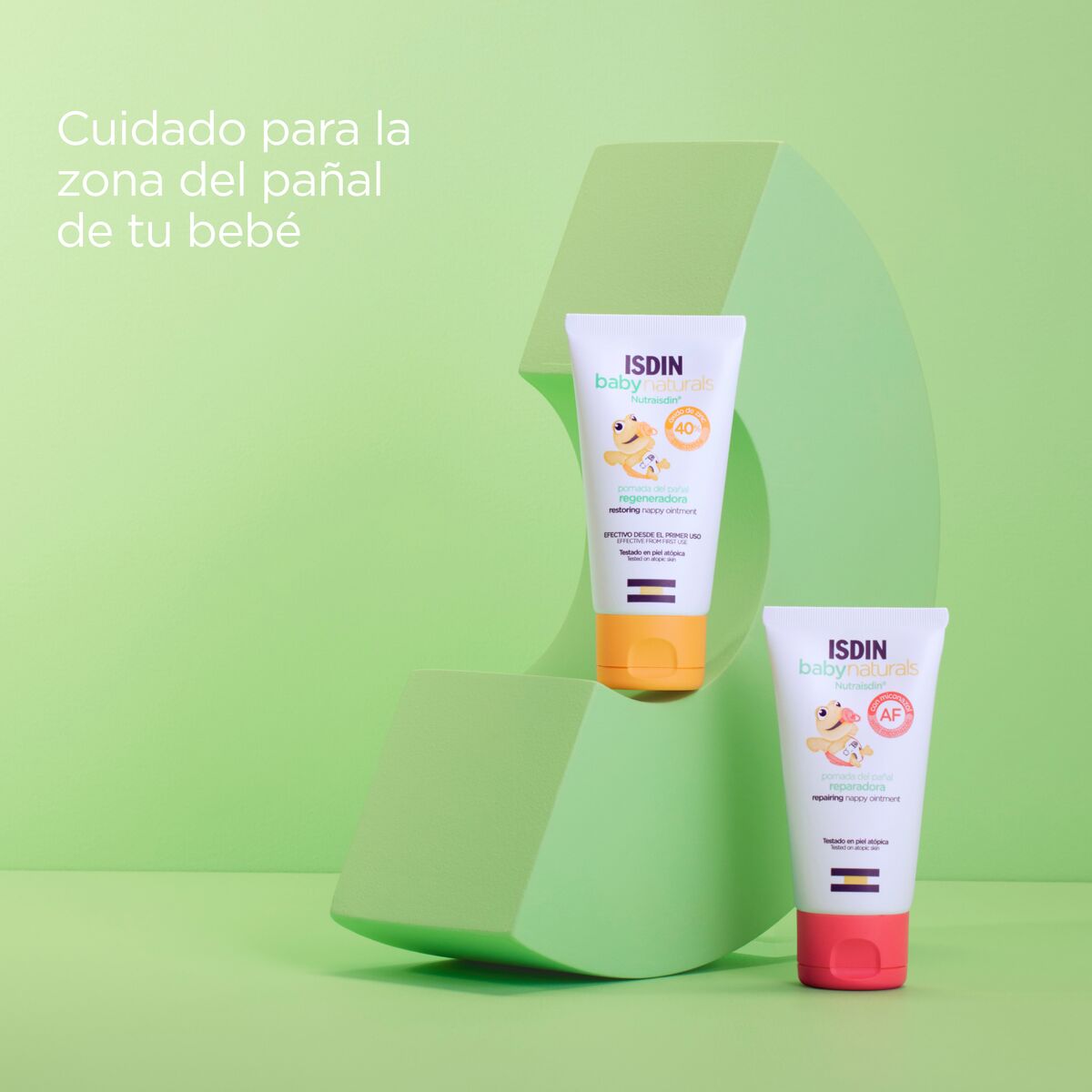 Pomada para la dermatitis del pañal Isdin Babynaturals: Protección y  regeneración natural para la piel del bebé.