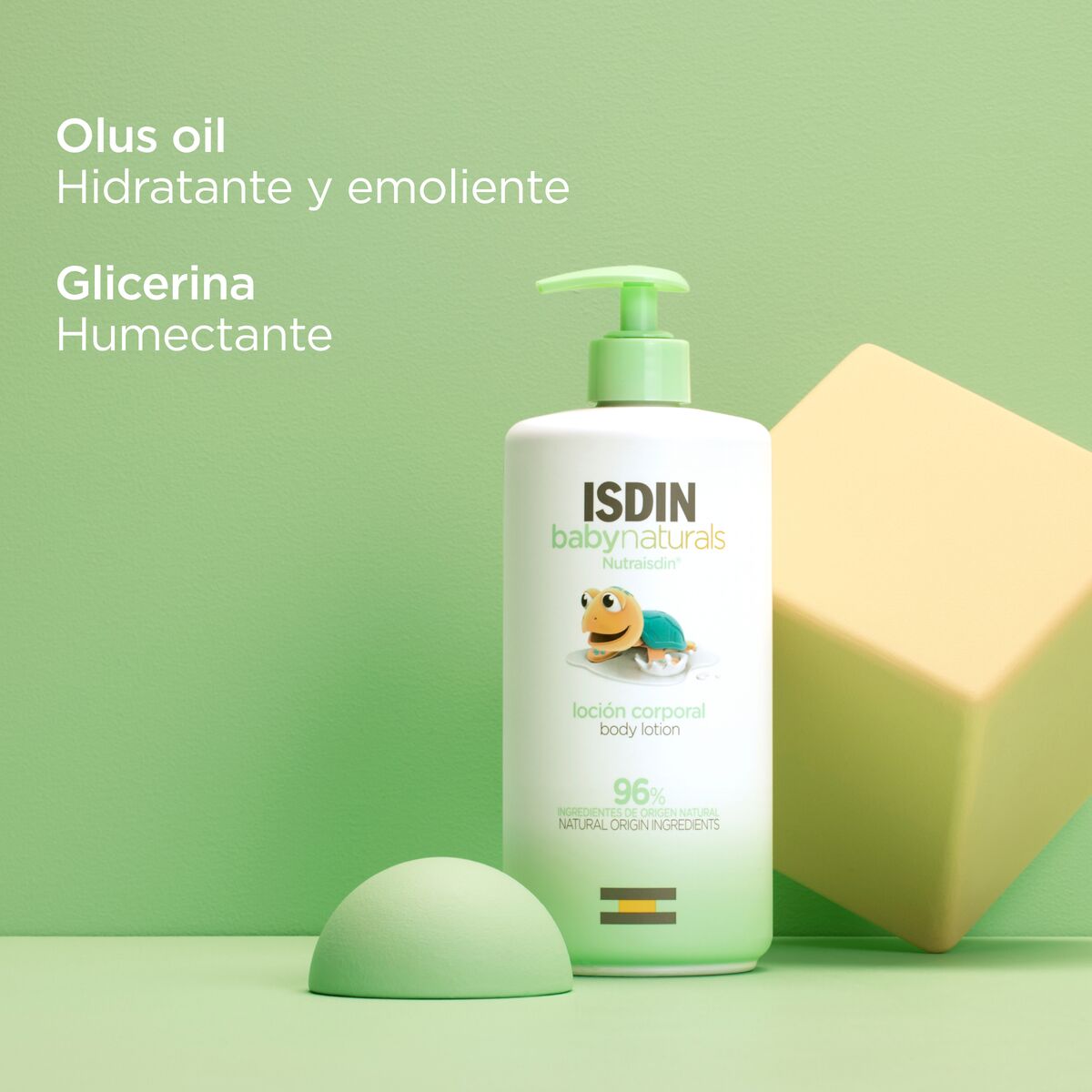 Loción Isdin Baby Naturals para bebé