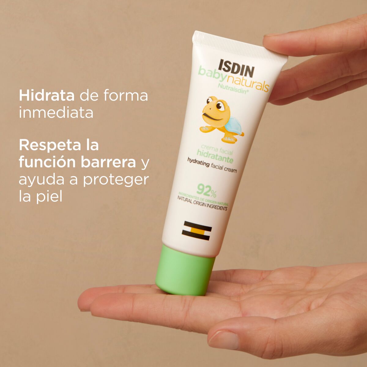 ISDIN BABY NATURALS NUTRAISDIN CREMA FACIAL HIDRATANTE DIARIA BEBE 1 ENVASE  50 ML