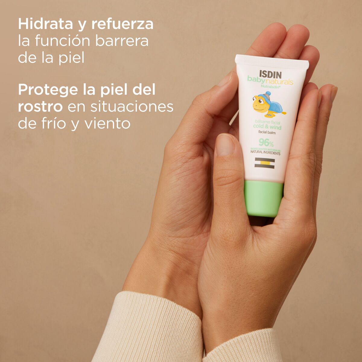 ISDIN Baby Naturals Cold & Wind Facial Balm