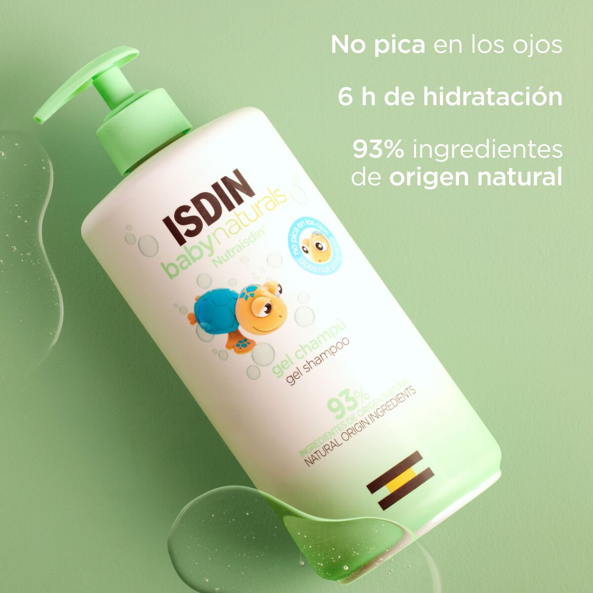 Rutina de baño para bebés, ISDIN