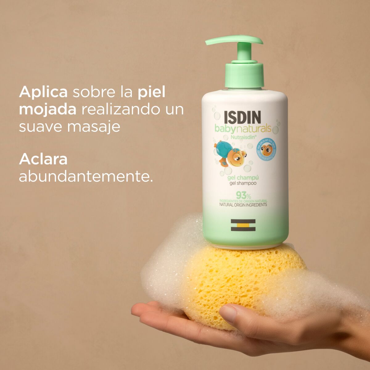 ISDIN Baby Naturals Gel Champú para Bebé, DUPLO 40% 2º Unidad, con un 93%  de Ingredientes de Origen Natural, 2x750ml : : Bebé