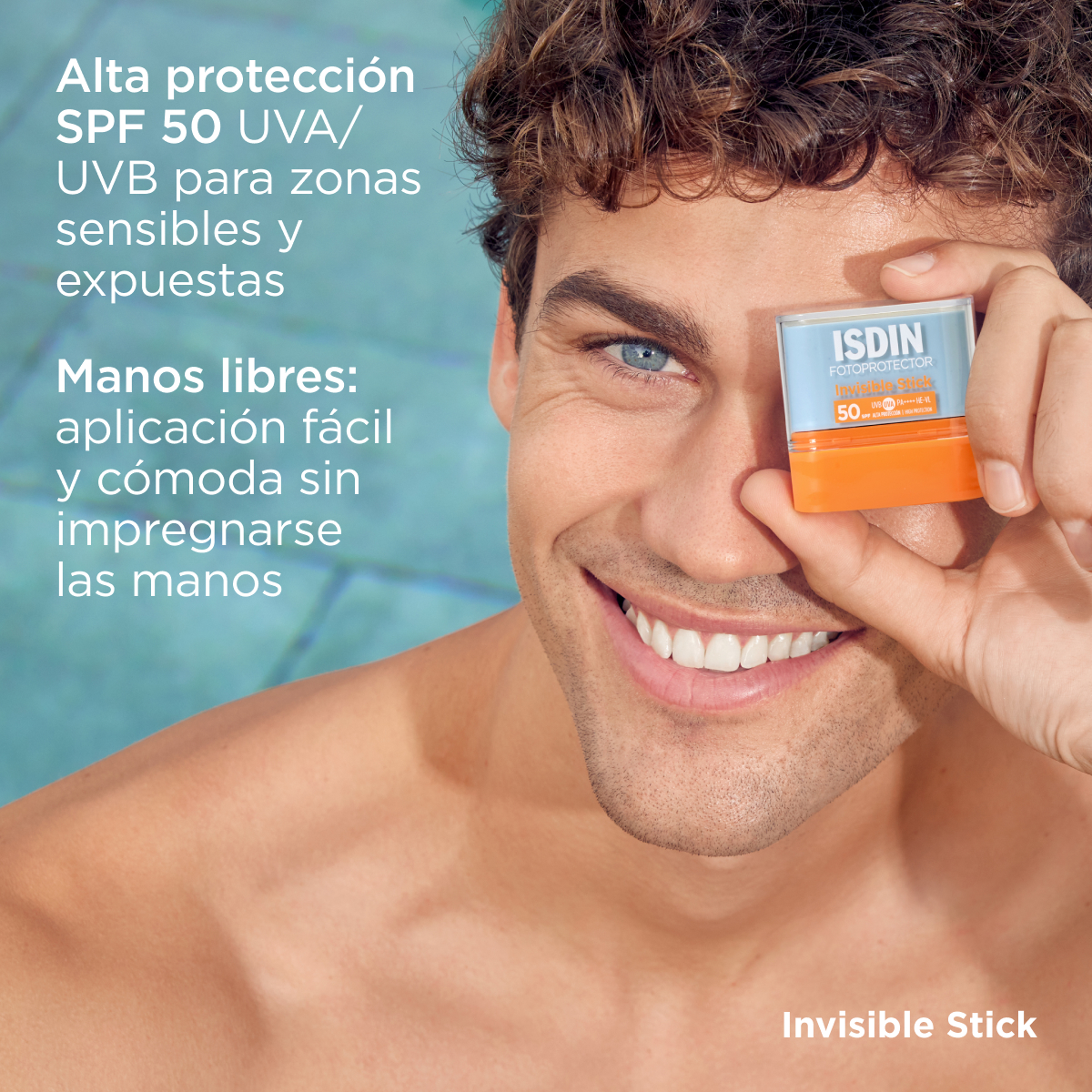 Fotoprotector Invisible Stick SPF 50 | ISDIN