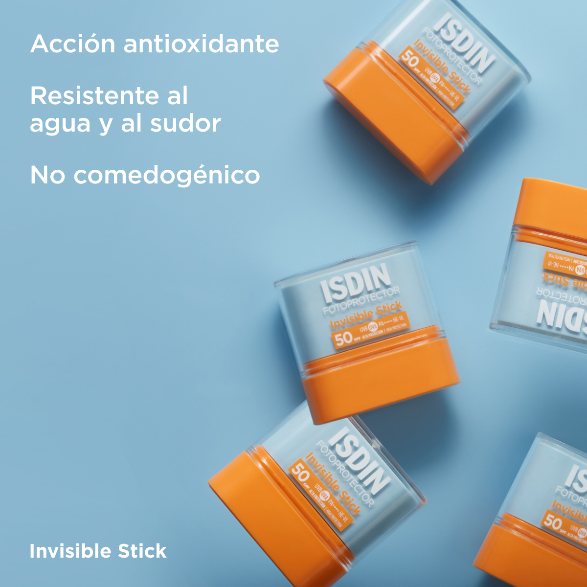 Fotoprotector Invisible Stick SPF 50 | ISDIN
