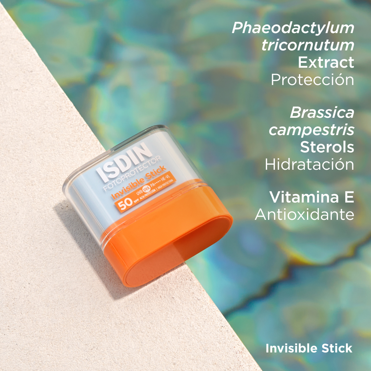 Fotoprotector Invisible Stick SPF 50 | ISDIN