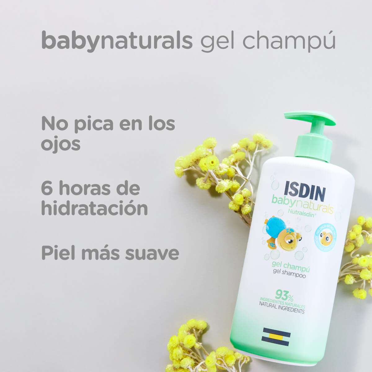 ISDIN Gel Shampoo Baby Naturals