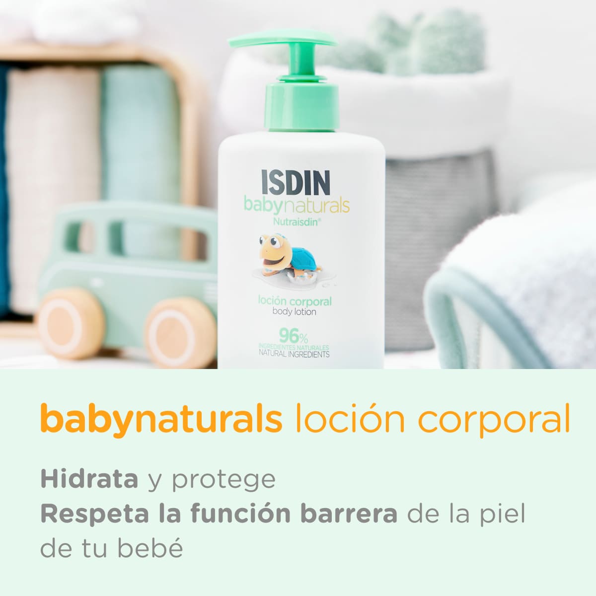 Isdin Nutraisdin Baby Naturals Loción Corporal Hidratante