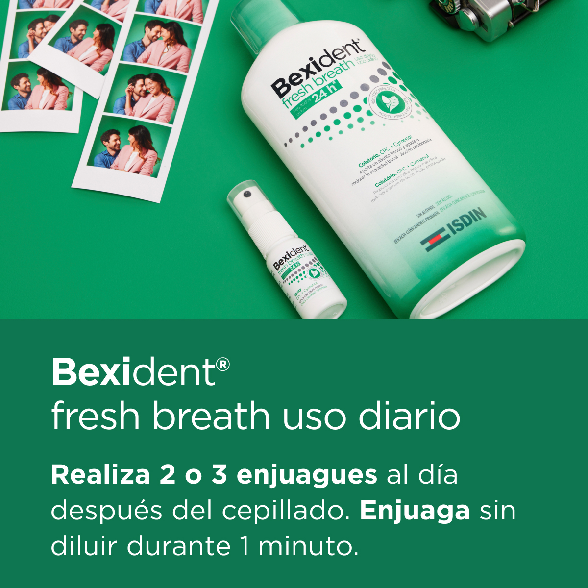 Bexident Fresh Breath Colutorio para el mal aliento | ISDIN
