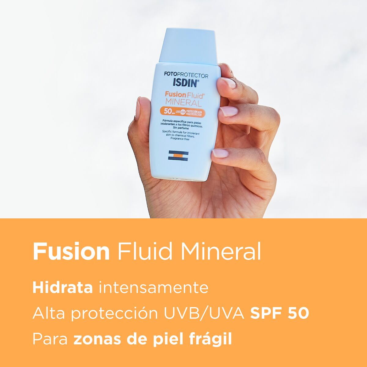 Isdin Fotoprotector Fusión Fluido Mineral Bebé FPS50+ 50ml