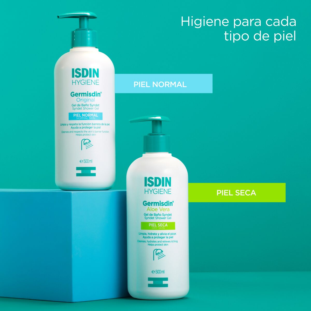 esquema Cósmico Influencia Germisdin Original gel de baño antiséptico