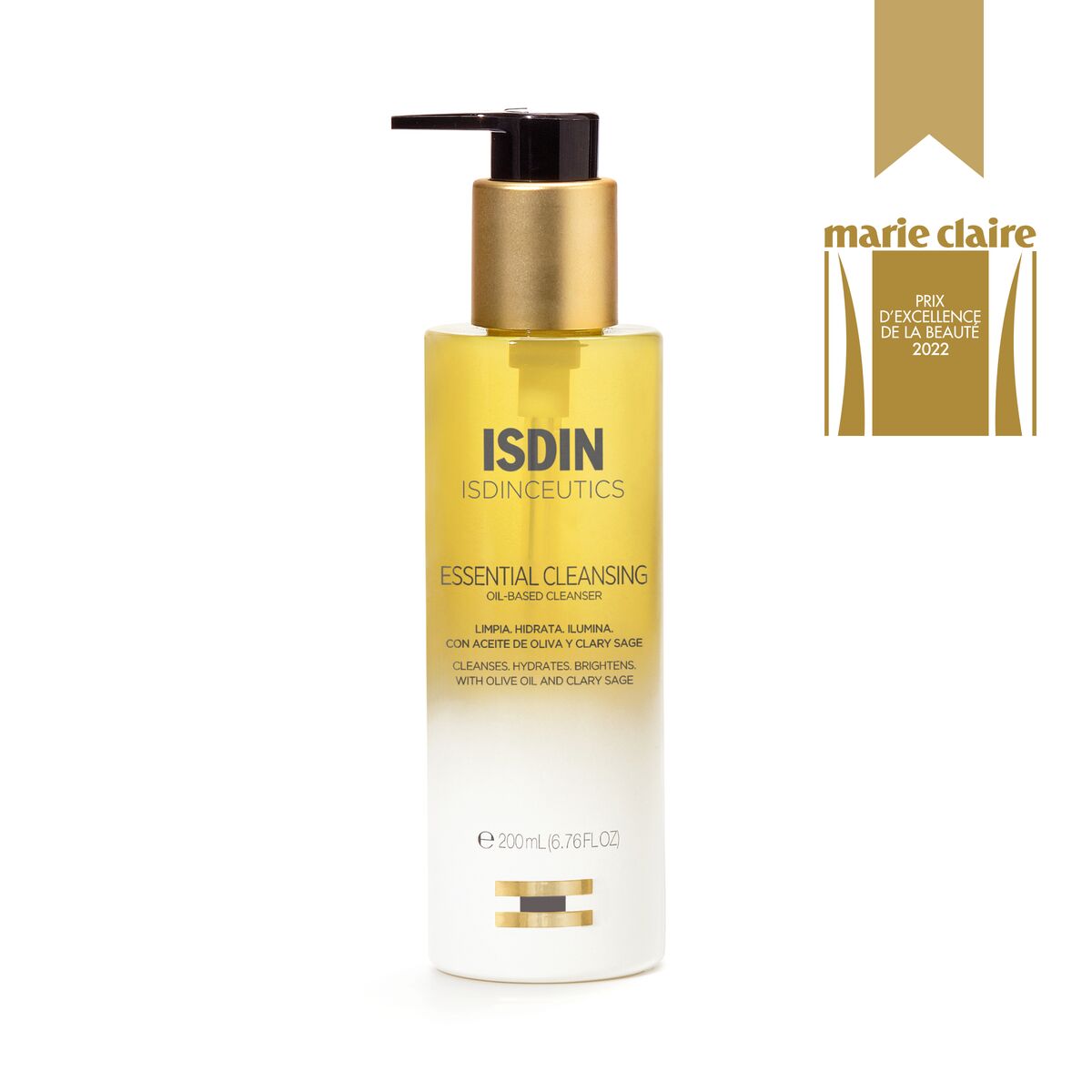 Isdin Isdinceutics Essential Cleansing, aceite limpiador 200ml. – Derma  Express MX