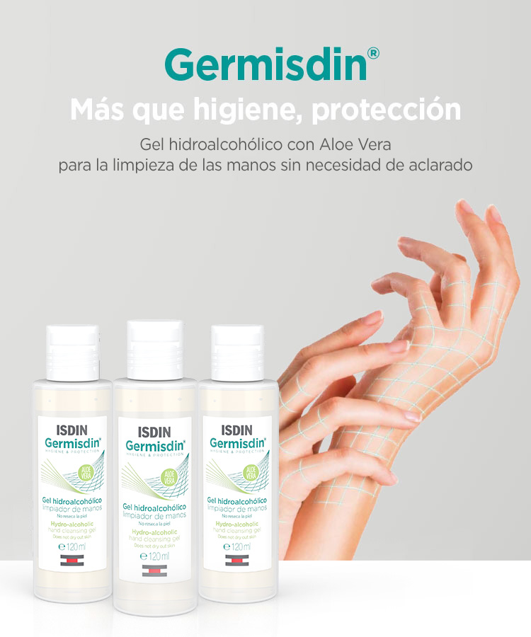 Germisdin Gel hidroalcohólico desinfectante de manos