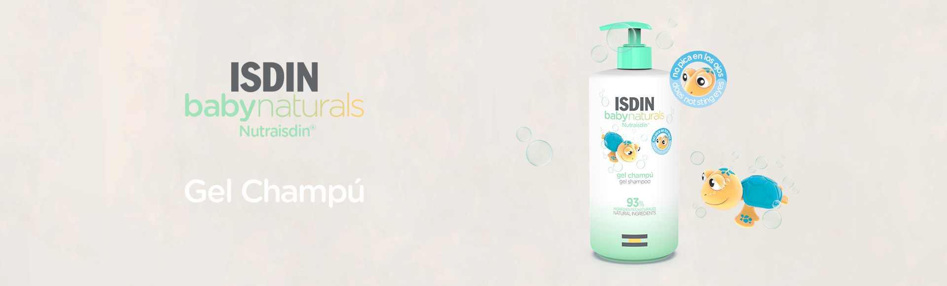 Isdin Baby Naturals Duo Gel Champu 750 Ml 405 - Comprar ahora.