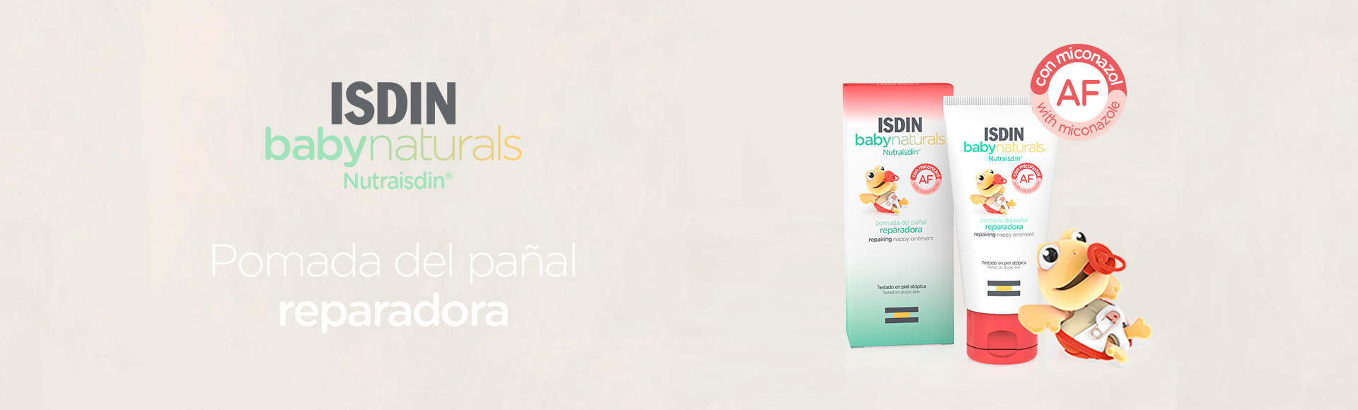 Isdin Baby Naturals Pomada Pañal AF Reparadora 50ml - Crema de pañal en  Farmatros