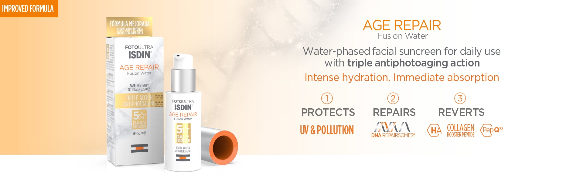 ultra isdin age repair spf 50