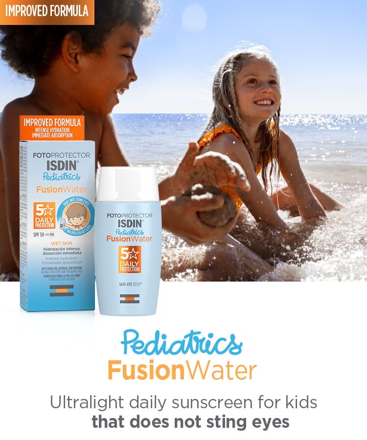 isdin fusion fluid mineral pediatrics