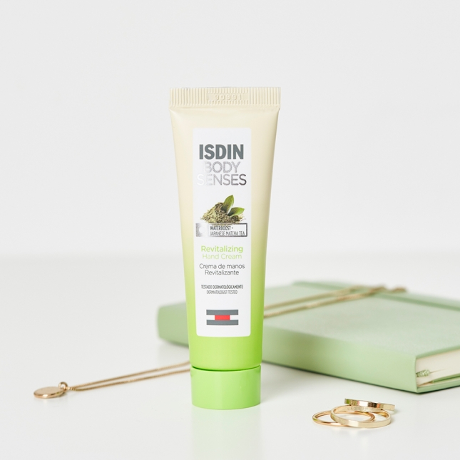Isdin Bodysenses Revitalizing Hand Cream With Japanese Matcha Tea