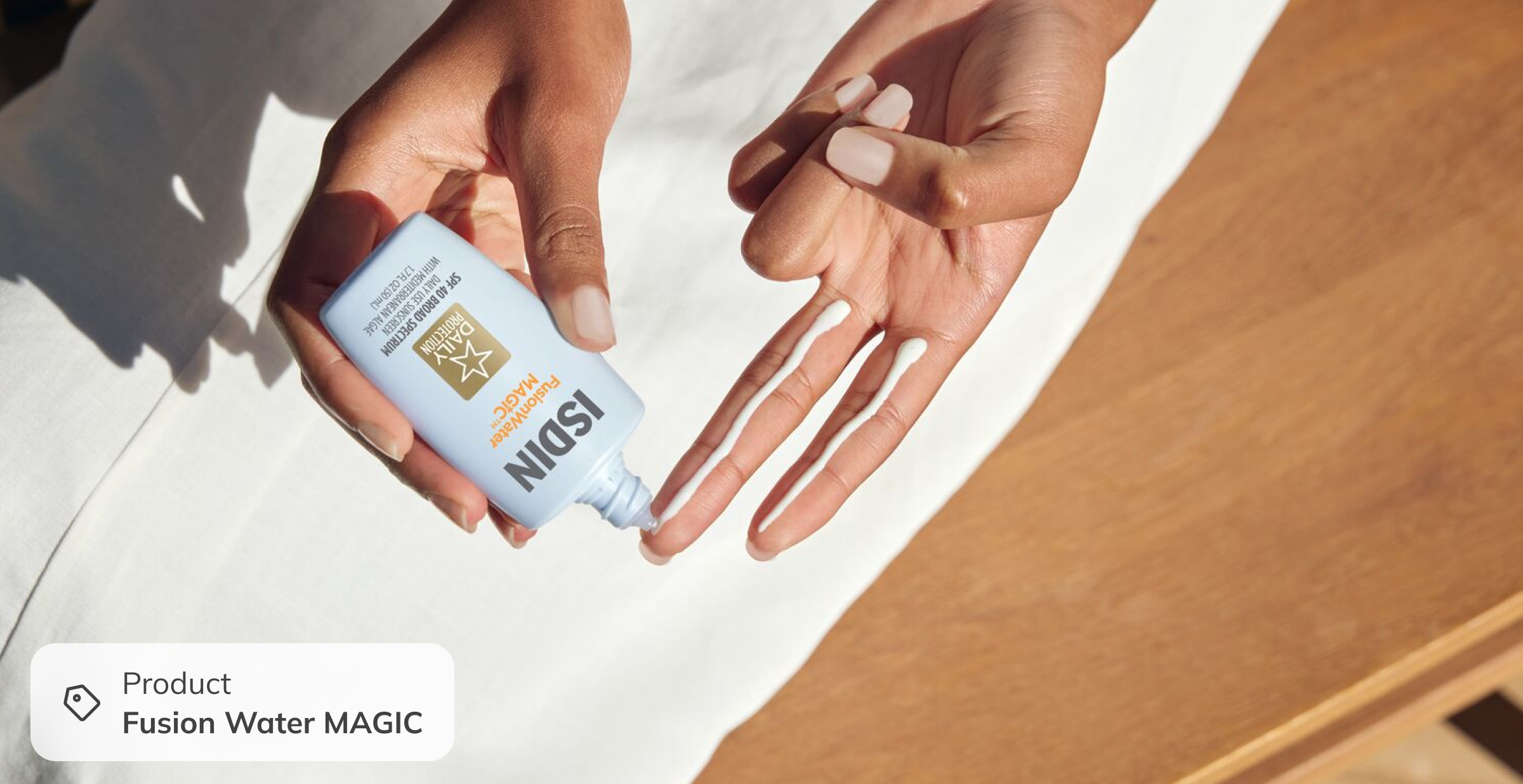 Forgetting to wear sunscreen