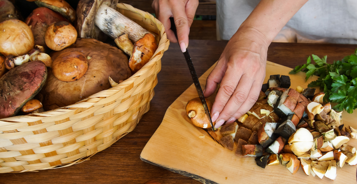 healthy recipes with mushrooms