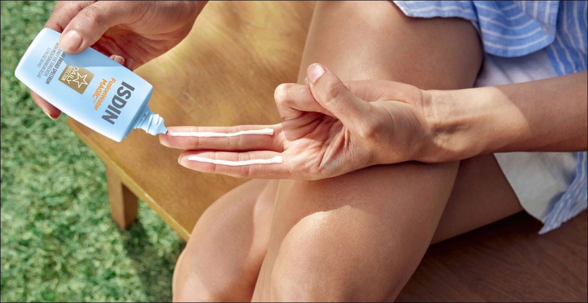 Fusion Water Magic Sunscreen Applications