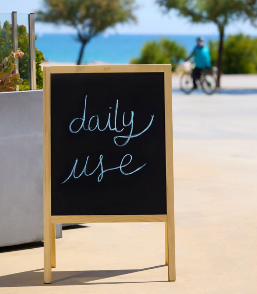 Sunscreen daily use