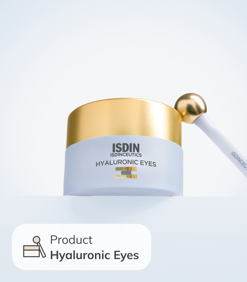 eye contour with hyaluronic acid