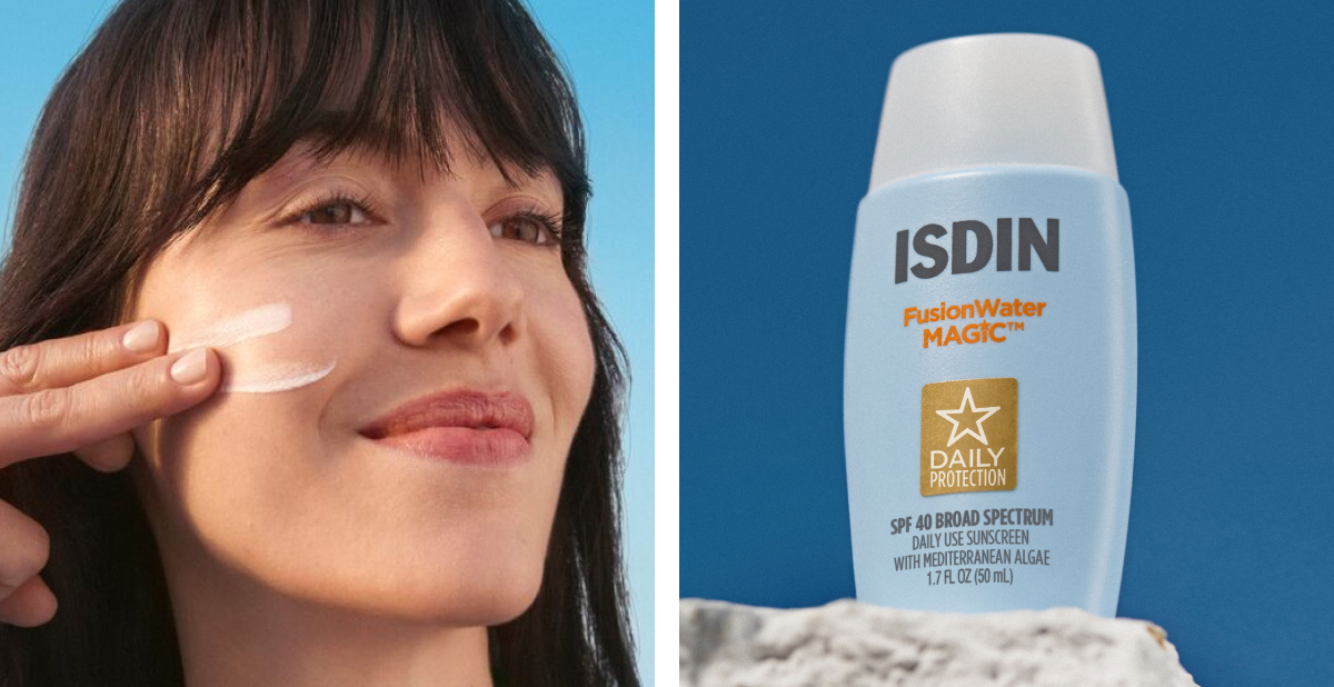 Reach for a sunscreen with hyaluronic acid