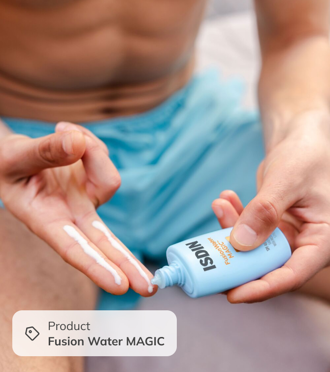 Fusion Water MAGIC sun care for sports