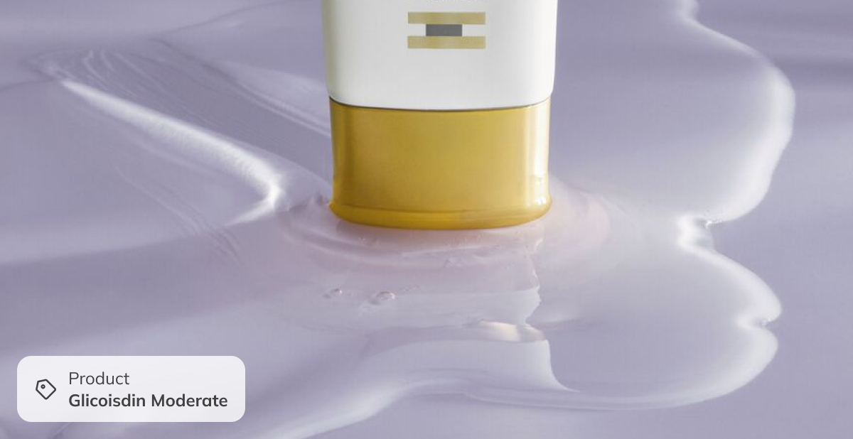 Chemical exfoliant texture